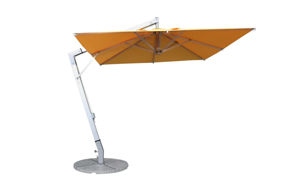 Aluminium cantilever umbrella parasol