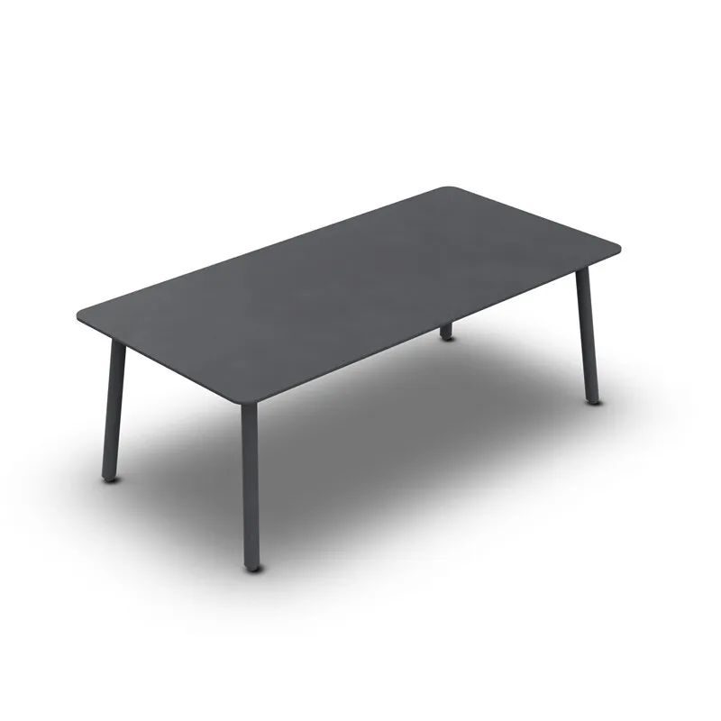 Aluminium side table